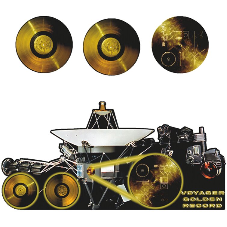 Wet Paint Printing Voyager Golden Record Sounds of Earth